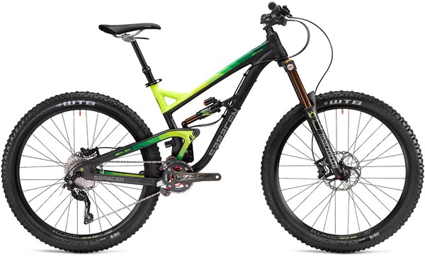 saracen full suspension bike